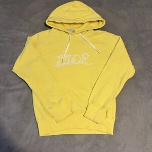 Women's Dior x Peter Doig Yellow Hoodie XS FW21 100% Authentic Rare
